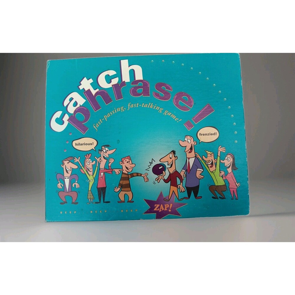 Catch A Phrase! Parker Brothers Party Adults Board Game 1994 Hasbro 1st Edition